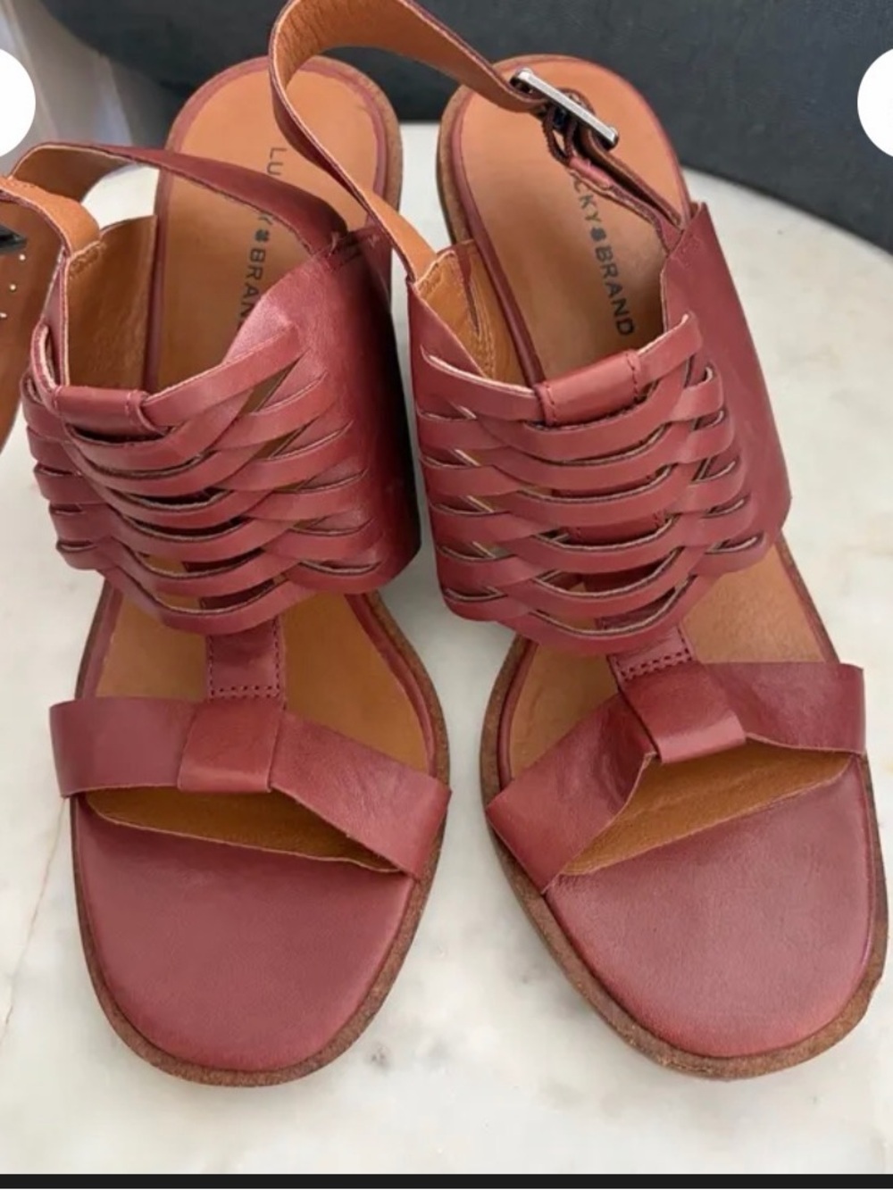 Lucky brand heels size 9.5